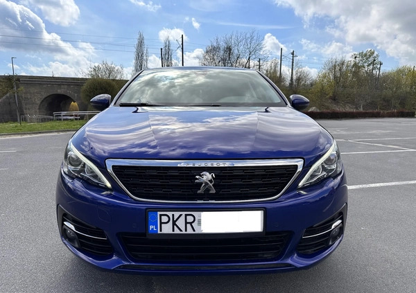 Peugeot 308 cena 49900 przebieg: 138632, rok produkcji 2018 z Krotoszyn małe 191